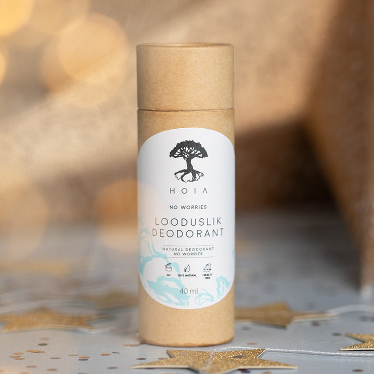 Natural Deodorant No Worries, 40ml