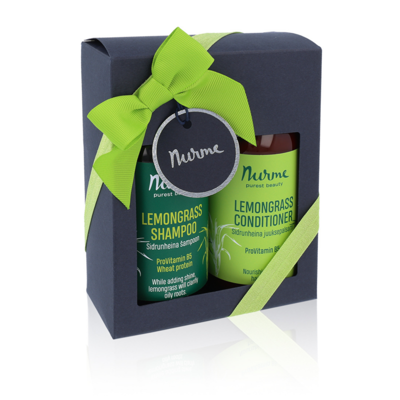 Hiustenhoitosetti  Sitruunaruoho   Hair Care Set Lemongrass