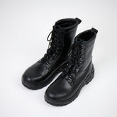 Nahkasaappaat Vibram- pohjalla / 49402100 Leather Boots with Vibram Outsole
