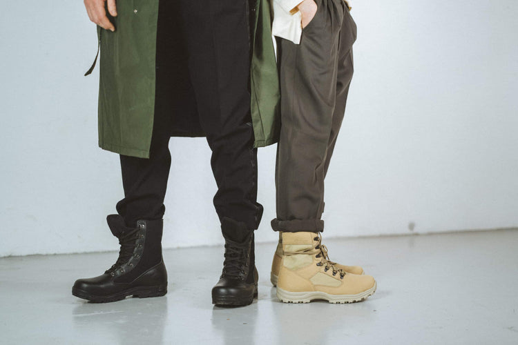  598 Desert saappaat Davos mustat / 598 Desert Boots Davos - Black