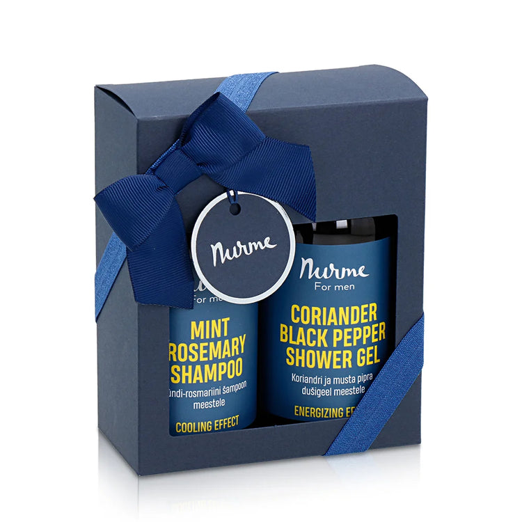 Rosmariini- ja mustapippurilahjasetti miehille / Rosemary and Black Pepper Gift Set - For Men
