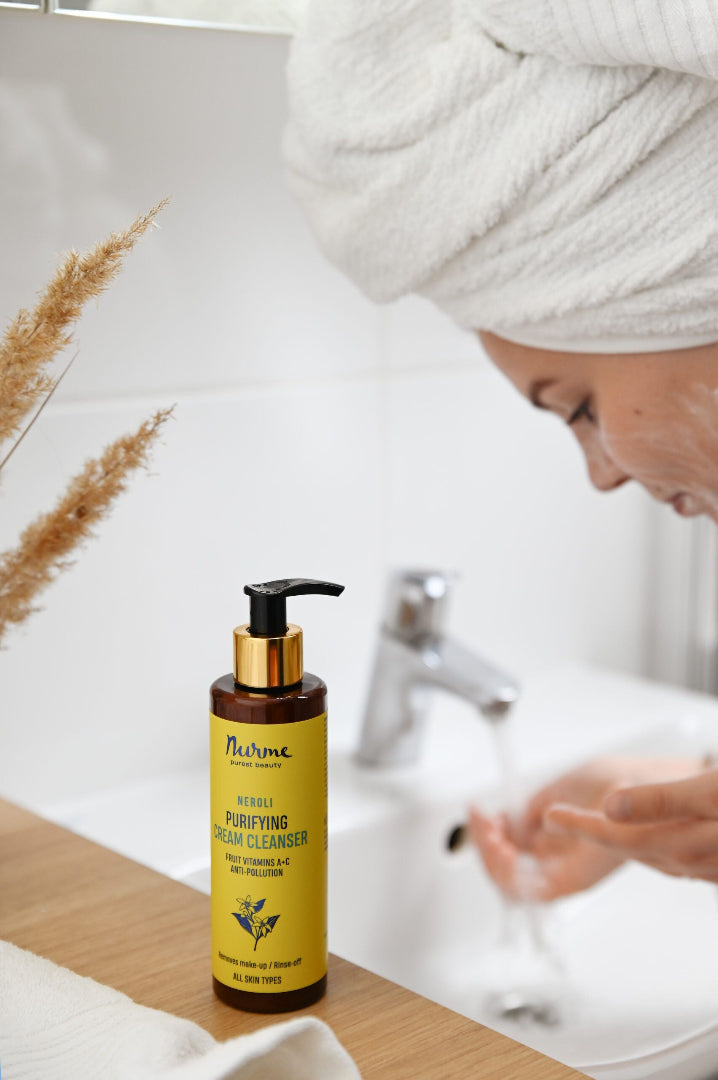 Luonnollinen ihonhoitosetti " Aamurutiini " / Natural Skincare Set "Morning Routine"