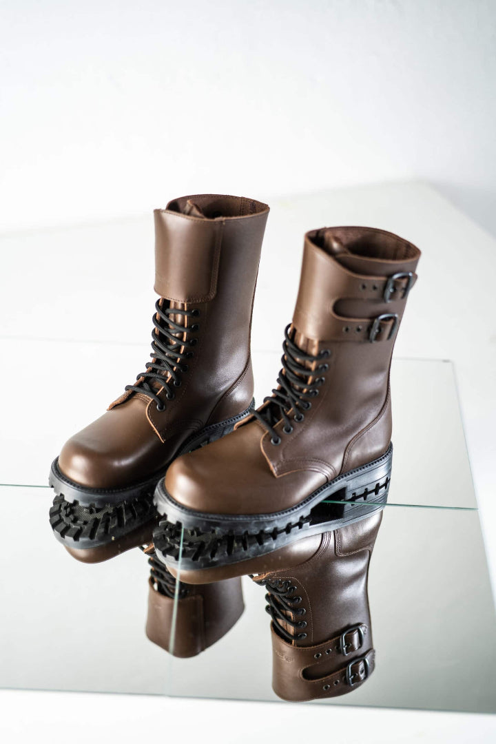 791 Tarkovsky- saappaat tummanruskeat / 791 aka Tarkovsky Boots - Dark Brown