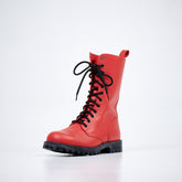 516 eli High Aviator saappaat punaiset / 516 aka High Aviator Boots - Red