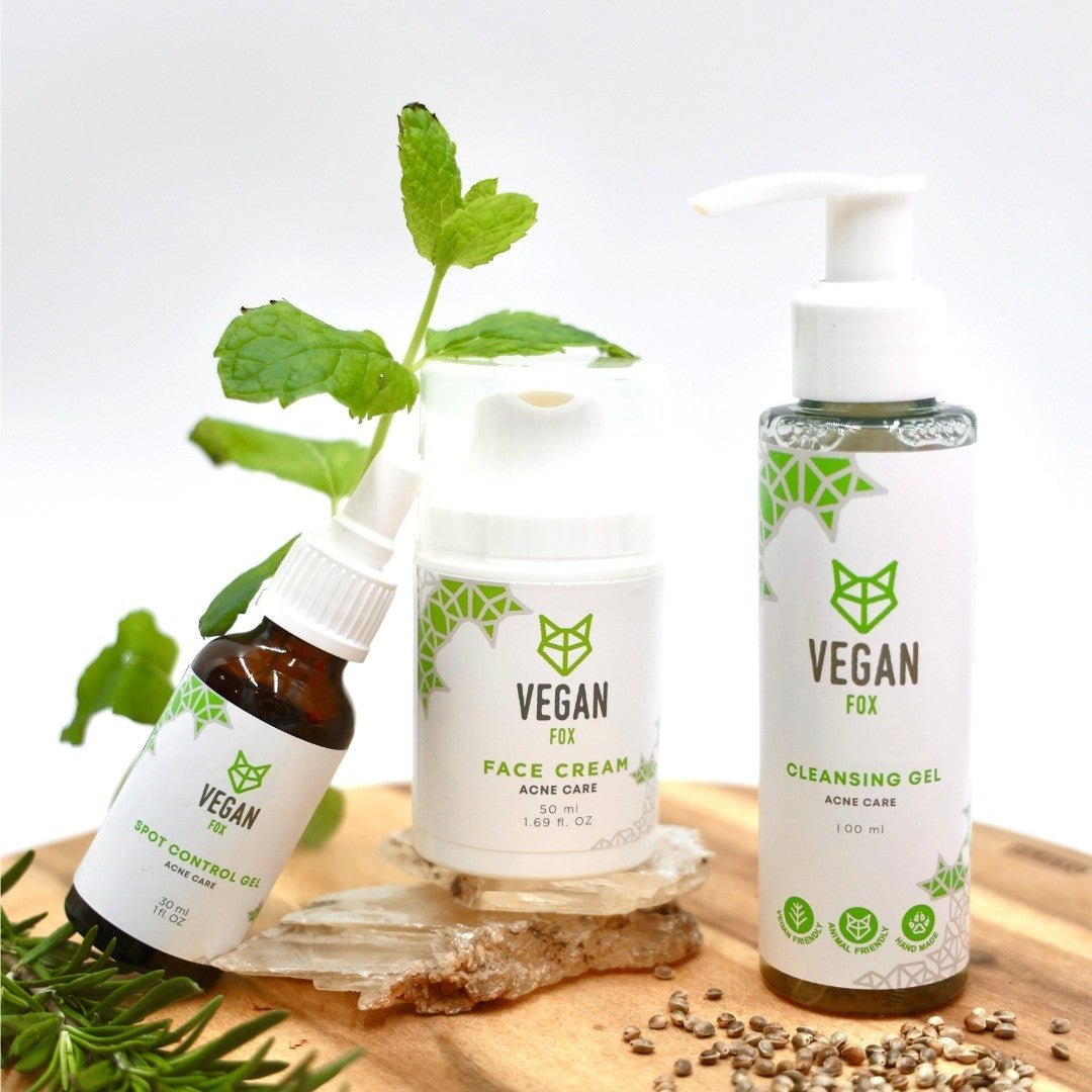Akne- iholle hoitosetti / Acne Care Face Set
