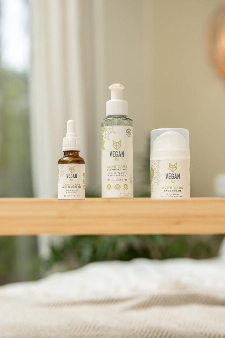 Akne- iholle hoitosetti / Acne Care Face Set