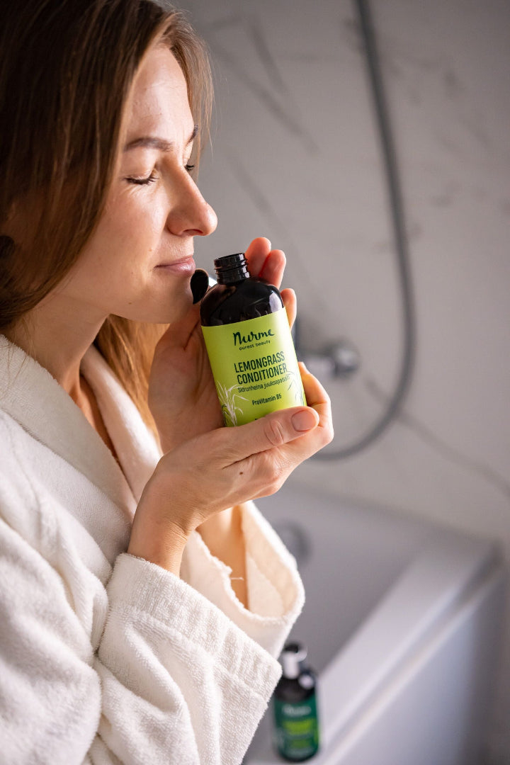 Hiustenhoitosetti  Sitruunaruoho   Hair Care Set Lemongrass
