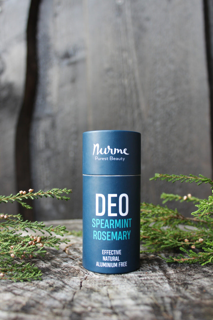 Luonnollinen deodorantti- piparminttu ja rosmariini, 80 g / Natural Deodorant – Spearmint & Rosemary, 80g