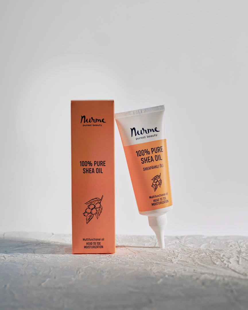 Luomu Sheaöljy- Twist Cap Tube, 100 ml / Organic Shea Oil – Twist Cap Tube, 100ml