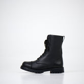 511 2.0 Mustat nahkasaappaat vetoketjulla / Black With Zipper