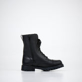 511 2.0 Mustat nahkasaappaat vetoketjulla / Black With Zipper