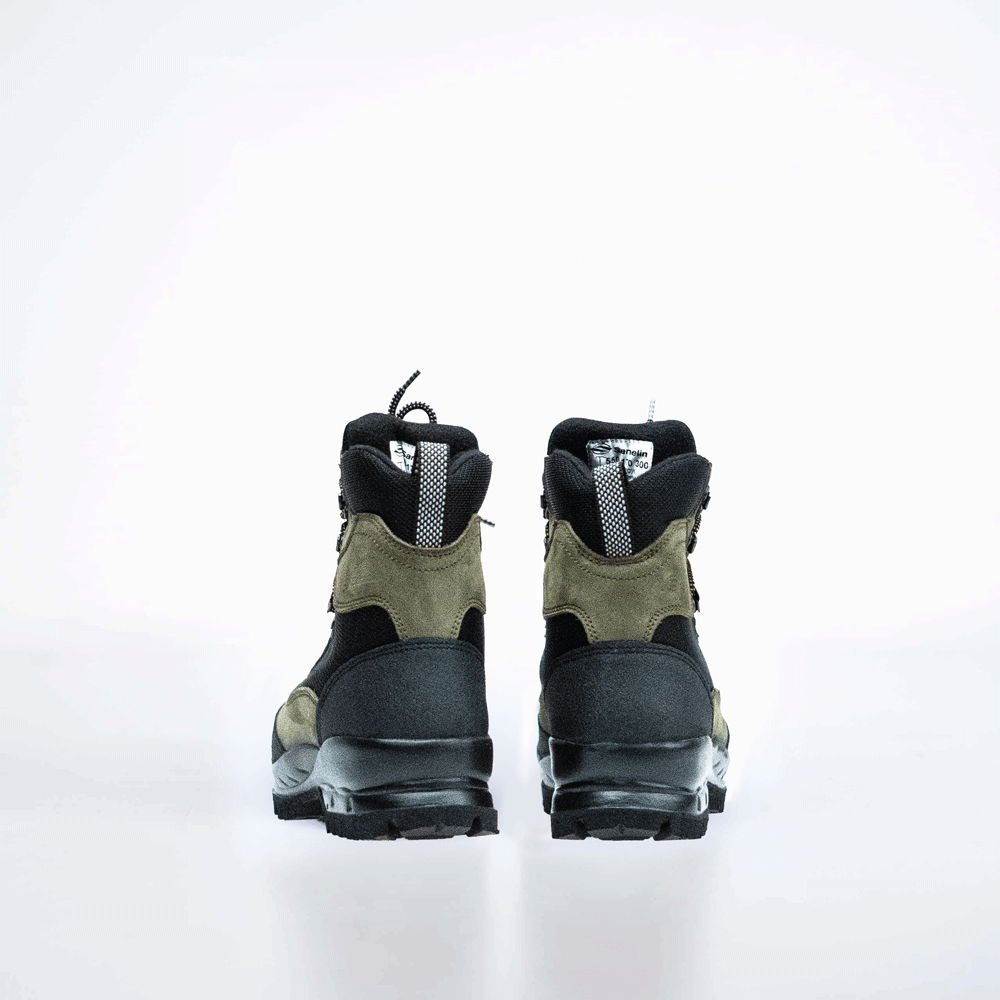 Vaelluskengät 550 Jäkälä/Musta/ Hiking boots 550 Lichene / Black